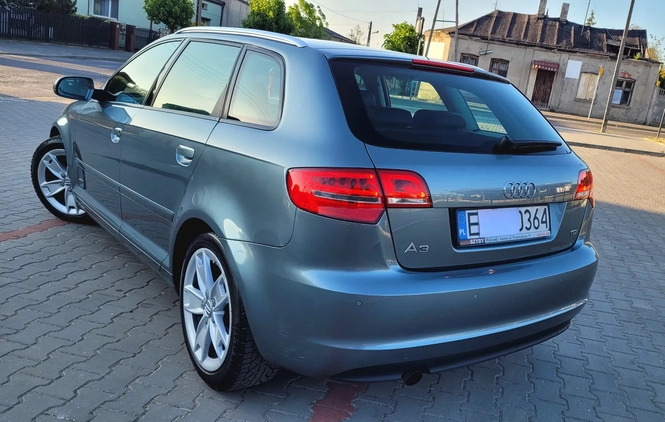 Audi A3 cena 29800 przebieg: 233500, rok produkcji 2011 z Pabianice małe 172